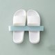 thumbnail image 5 of Soporte colgante para zapatos, colgador montado, pantuflas plegables, estante de almacenamiento propio, montado, para pared de baño azul perfecl Soporte para pantuflas, 5 of 8