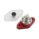 thumbnail image 5 of Bloque de distribución de energía con barra colectora de espárragos terminales profesionales para accesorios SUV 180A rojo, 5 of 9