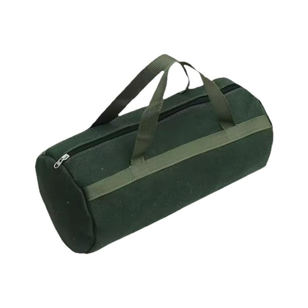 Bolsa de herramientas de alta capacidad con cremallera, bolsa de herramientas fácil de transportar, múltiples bolsillos, 35x20cm