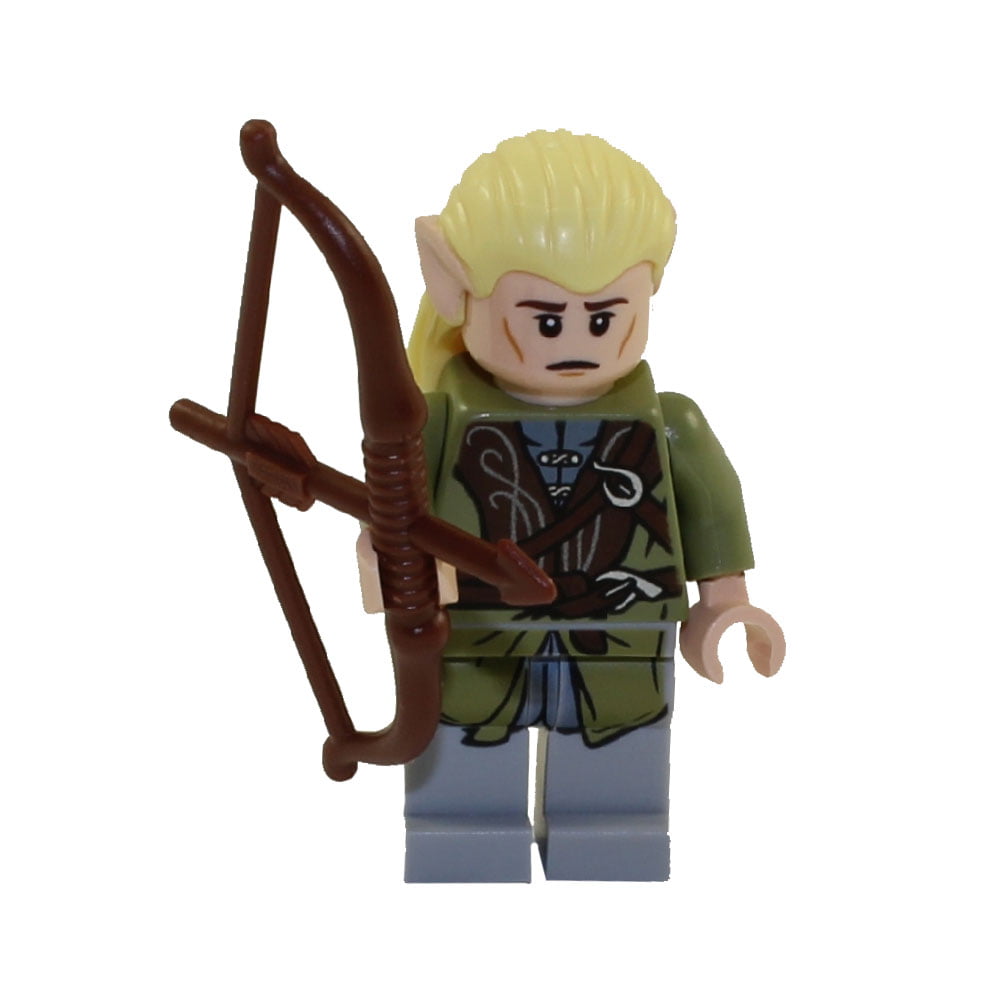 LEGO Minifigure Lord of the Rings LEGOLAS with Bow.
