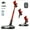 Red, variant on MAX 70Kpa Cordless Stick Vacuum 45min Runtime 50.72oz Dust Cup for Home