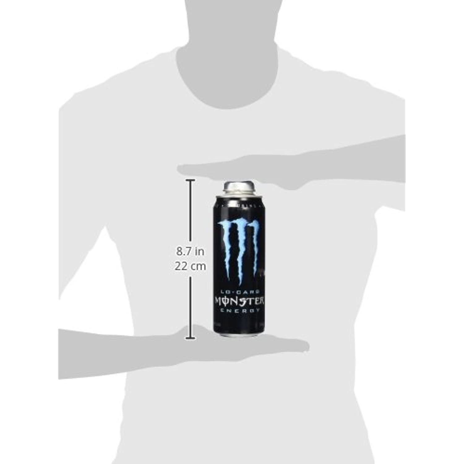 Lo-Carb Monster Energy, Energy Drink, 24 Ounce (Pack Of 12)