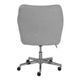 thumbnail image 3 of Serta Ashland Home office Chair Light Gray Memory Foam Chrome-Finished Base, 3 of 4