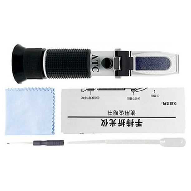 Alcohol Refractometer High Performance Wine Brewing Refractometer Easy