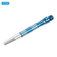 thumbnail image 3 of Uxcell 35mm Dart Shafts, 2BA Thread Aluminum Dart Stems - 3 Pack Blue 45mm, 3 of 5