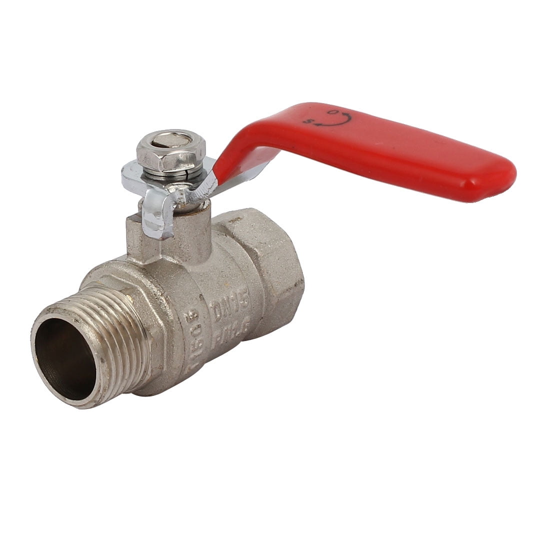 Unique BargainsDN15 1/2inch Female to Male Thread Ball Valve Pipe
