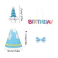 thumbnail image 2 of Desk Goose Outfits 7 inches, Birthday Outfit, Birthday Desk Goose Clothes Accessories, Birthday Holiday Decor for Desktop Goose Statues Office and Home Table, Birthday Gifts, 2 of 6