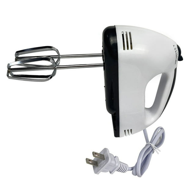 Electric Hand Mixer Handheld 7 Gears Electric Eggbeater with 4 Whisks for Egg Cake Cream Dough