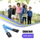 thumbnail image 2 of Sonducket Cinturón sin hebilla Suministros de armario para niños Niñas a cuadros morados y negros Cinturones puntos azules Sonducket AP008680-25, 2 of 5