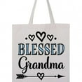 thumbnail image 4 of Inktastic Blessed Grandma for Grandmother Tote Bag, 4 of 4