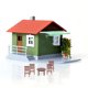 thumbnail image 4 of 3 sets Mini Silla de mesa Conjunto Modelo Modelo Mini House Sala de estar Accesorio, 4 of 6