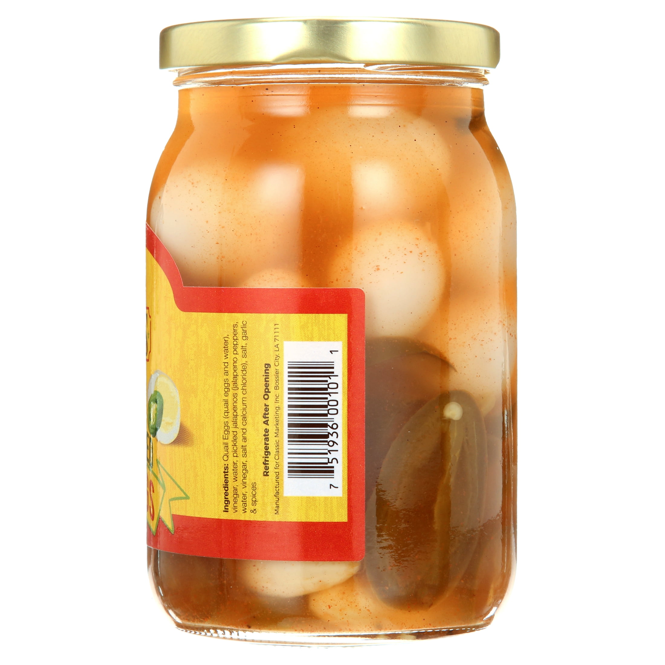 7 Farms Cajun Pickled Quail Eggs