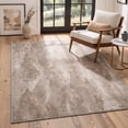 thumbnail image 4 of GENIMO 2'x3' Area Rug, Machine Washable Non Slip Low Pile Rug for Entryway Kitchen Bathroom Front Door, Artistic Abstract, Dusty Taupe, 4 of 5