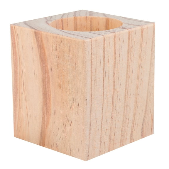 LOLIPPYY Solid Wood Round Furniture Leg Risers and Lifters for Stability, , and Home Decor Enhancement, 1 Set