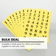 thumbnail image 4 of BAZIC Gold Foil Number Label, 0 to 9 Numbers 1/2"X5/8" (378/Pack), 1-Pack, 4 of 7