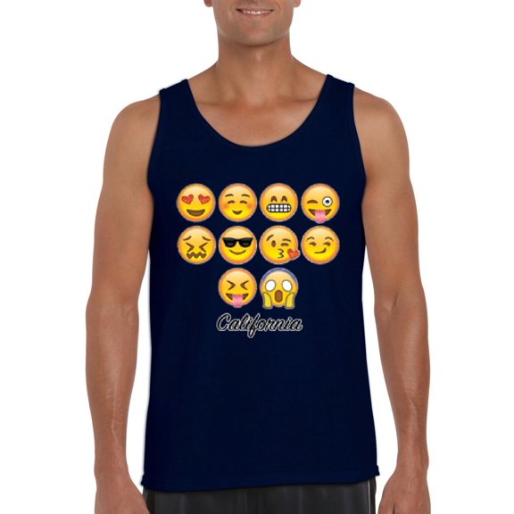 Normal is Boring - Men's Tank Top for Men, up to Men Size 3XL - Emoji Entourage