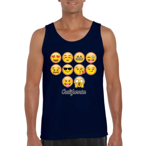 Normal is Boring - Men's Tank Top for Men, up to Men Size 3XL - Emoji Entourage