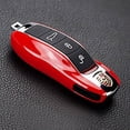 thumbnail image 5 of Xotic Tech Red Remote Smart Key Shell Holder Cover For Porsche Cayenne Panamera Macan 911, 5 of 10