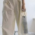 thumbnail image 2 of Sparkling Rhinestone Wine Bag for Weddings with Elastic Net, Sturdy Handle Bridal Party Favors, 2 of 2