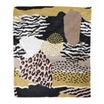 thumbnail image 1 of JSDART Throw Blanket Warm Cozy Print Flannel Pattern Abstract Geometric Modern for Interior Users Tiger Comfortable Soft for Bed Sofa and Couch 50x60 Inches, 1 of 1