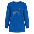 thumbnail image 3 of ICHUANYI Liquidación Sudadera con capucha de manga larga con cuello redondo y estampado de moda para mujer ICHUANYI WER202308231805, 3 of 6