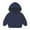 Navy, variant on Baby Sweatshirt Toddler Boys Girls Pullover Sweatshirt Solid Hooded Color Top Girls Hoodies Blue 18 Months-24 Months