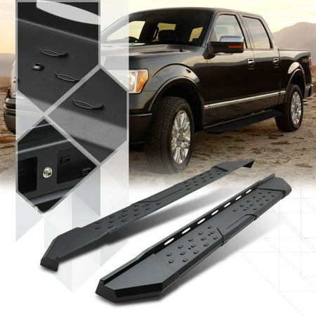 Black Tread Tailgate Protector Black Treads Pad Running Board 5.5