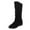 Black 37 Mid Calf Boot, variant on Womens Mid Calf Boots Boots Soft Winter Suede Autumn Midsolid Warm Boots Classic Color Lowheel Boots