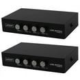 thumbnail image 1 of 2X Plus Récent Mini 4 Ports USB Scanner Partager Commutateur Splitter Boîte Hub, 1 of 5