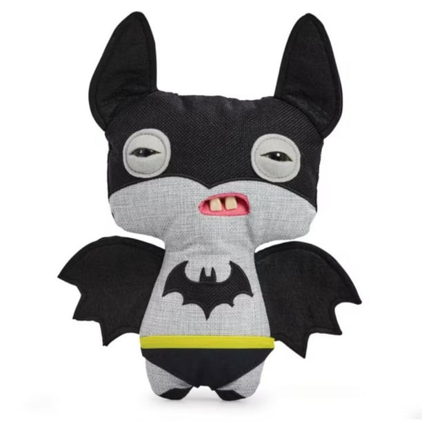 GZSL Peluches Fuggler, Serie Fuggler DC x Fuggler - Edición Limitada Batman - Peluche de Monstruo Feo y Divertido de 9". Edad 8+.