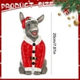 thumbnail image 3 of Christmas Donkey Santa Blow Mold Decoration - Resin Donkey Figurine, 2025 Holiday Home Decor, Festive Christmas Donkey Ornament, Indoor Outdoor Christmas Statue, Holiday Yar Makeup Organizers, 3 of 6