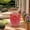 Red 1, variant on 13.4" Strawberry Fruit Stool, Oversized Resin Stool with Hand-Painted Detail, Multi-Purpose Side Table Plant Stand for Backyard Garden Indoor Outdoor, Red