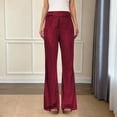 thumbnail image 3 of Sequin Pants Women 2026 Trendy Elastic High Waist Casual Flared Sparkly Pants Clubwear Dancewear, 3 of 6