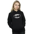 thumbnail image 2 of DC Comics Womens Batman Spot Logo Hoodie, 2 of 5