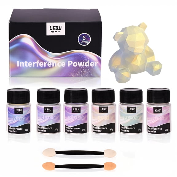 6-color pearlescent powder