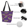 thumbnail image 4 of Disketp Carnival Masks and Beads Bolsa de Hombro Casual para Mujer, Bolso Cruzado para Compras, Viajes y Uso Diario, 4 of 6