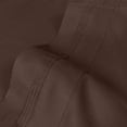 thumbnail image 3 of Egyptian Cotton 1500 Thread Count Solid Sheet Set  Full-Mocha, 3 of 5