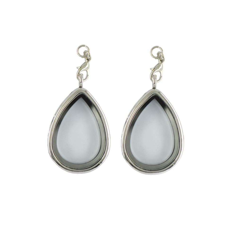 2pcs Jewellery Pendant Necklace Floating Charm