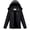 Black, variant on Womens Athletic Jackets Female Coat Winter Outerwear Windproof Coat Waterproof Ski Jacket Snowboarding Clothes Hood Outerwear Gray