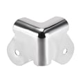 thumbnail image 1 of Protector de esquina para altavoces, guardia de esquina apilable de metal de 1.4 pulgadas, protección de caja, 4 piezas, 1 of 5