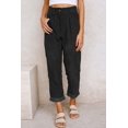 thumbnail image 5 of Corduroy Pants for Women Casual High Waisted Straight Leg Pants Loose Comfy Trousers with Pockets, 5 of 6