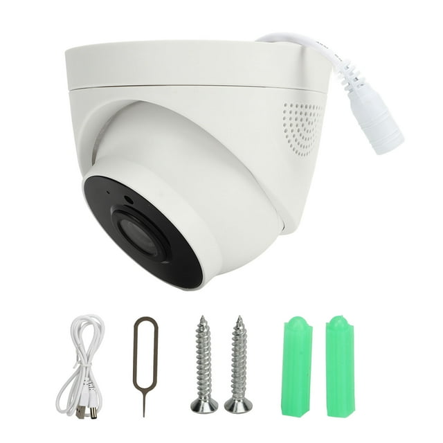 Cámara de seguridad Wifi 1080P con conexión por aplicación, visión nocturna HD, cámara de seguridad inteligente para interiores, para mascotas y ancianos.