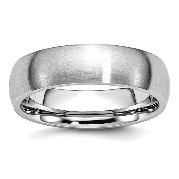 Primal Steel Cobalt Satin 6mm Band