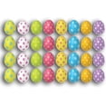 thumbnail image 6 of VictoryStore Easter Flat Hanging Eggs Set, Set of 32, 2D Eggs, Waterproof Corrugated Plastic, 6 of 7