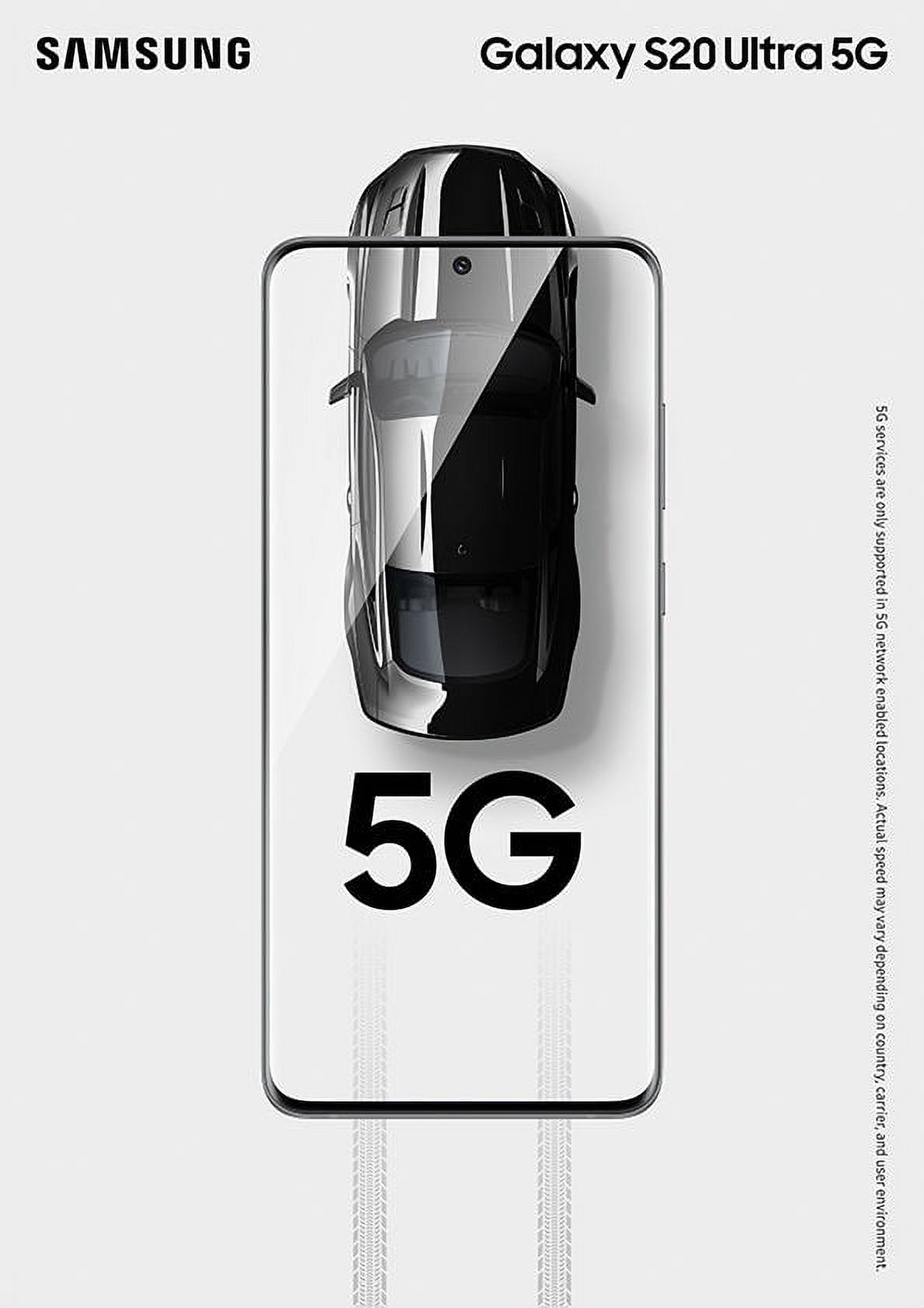 SAMSUNG Unlocked Galaxy S20 Ultra, 128GB Gray - Smartphone - image 2 of 8