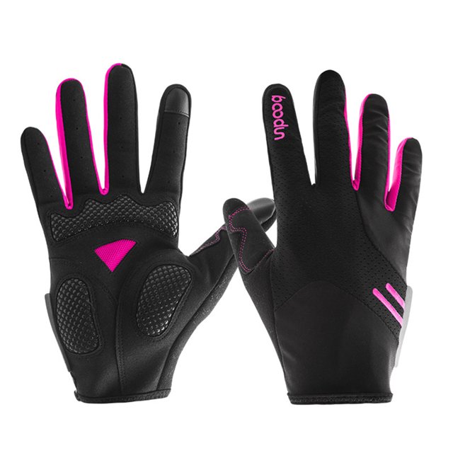 Gants pour les Doigts Antidérapants avec Support Rembourré pour le Poignet