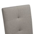 thumbnail image 4 of Homycasa Solid Wood Tufted Parsons Dining Chair (Set of 2), 4 of 5