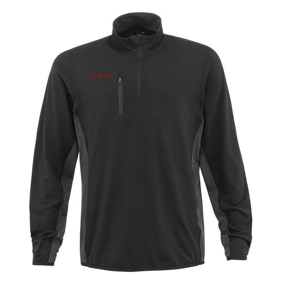 CCM Men's Training Quarter-Zip Tech Pullover