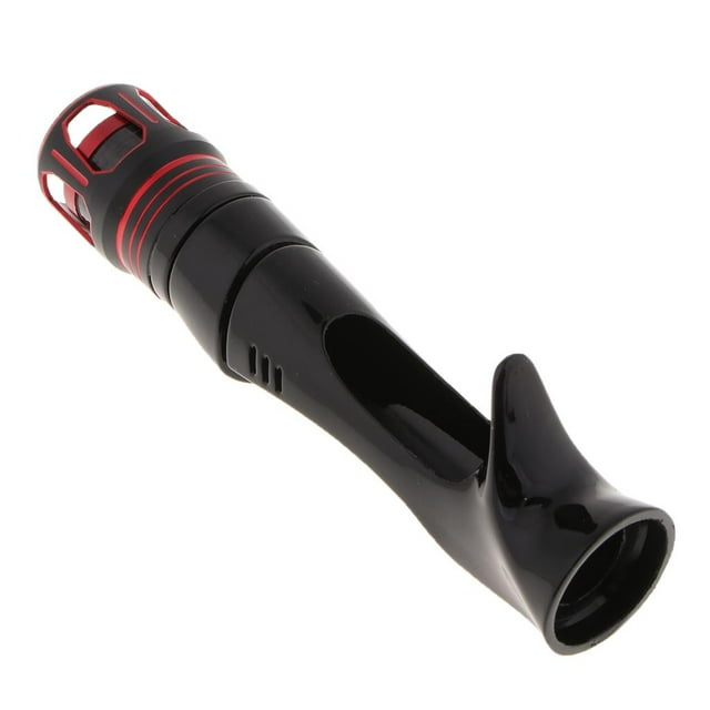Asiento de carrete de aleación de aluminio Cola Negro + rojo Spinning Rod Reel Seat