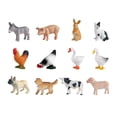 thumbnail image 2 of 12 piezas de animales de granja, modelo de animales realistas, juguete, regalo de cumpleaños, figuras de animales de simulación, juguetes educativos, 2 of 8
